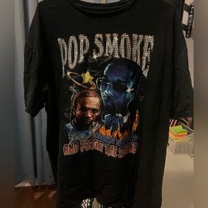 Pop smoke graphic T-shirt